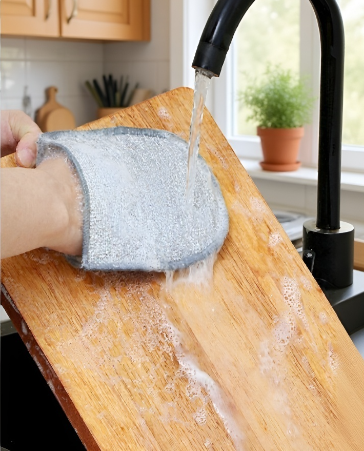 환경 친화적 재사용 걸레 이미지