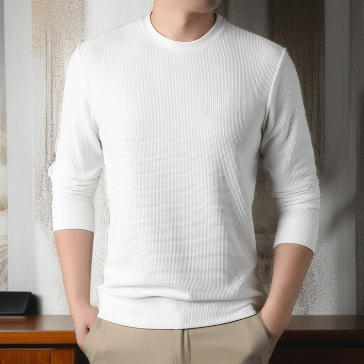 봄가을 남자 긴팔 순박 와플 맨투맨 이너 레깅스 긴팔 티셔츠