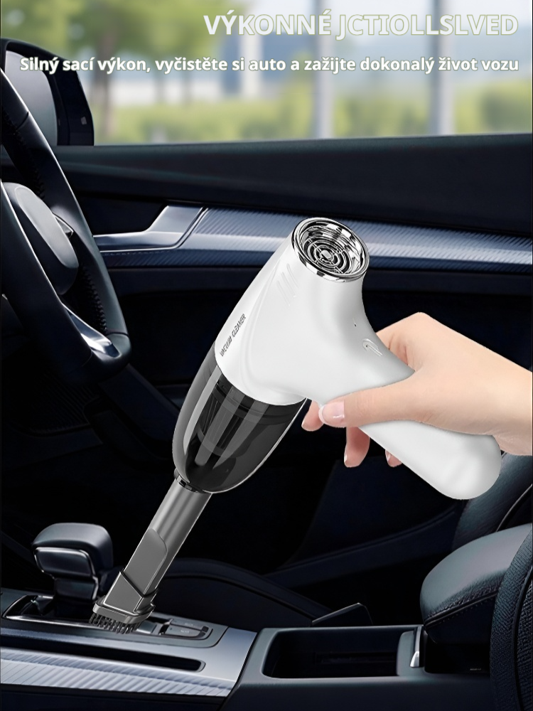 Vysokovýkonný ruční 3v1 vysavač 