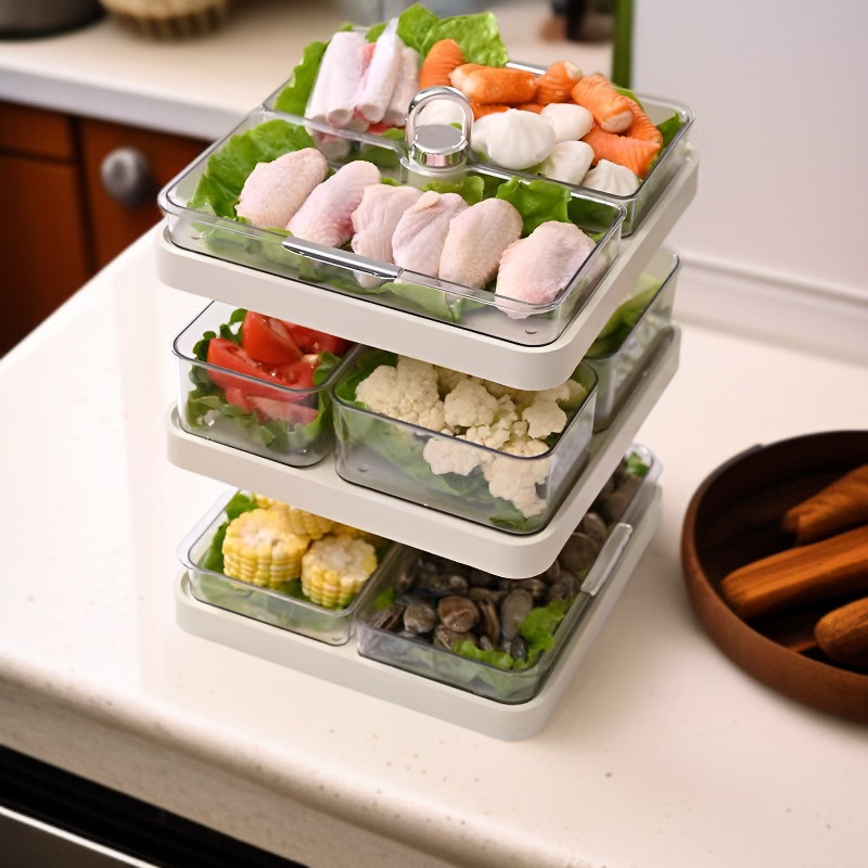 다층 다용도 음식 보관 접시 가정용