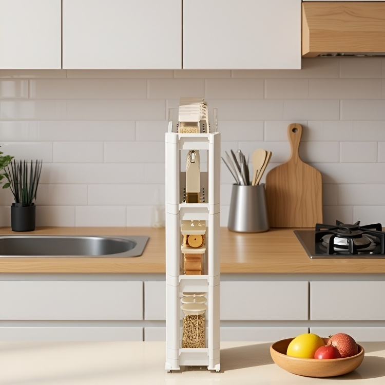  Multifunkční koupelnový vozík organizér