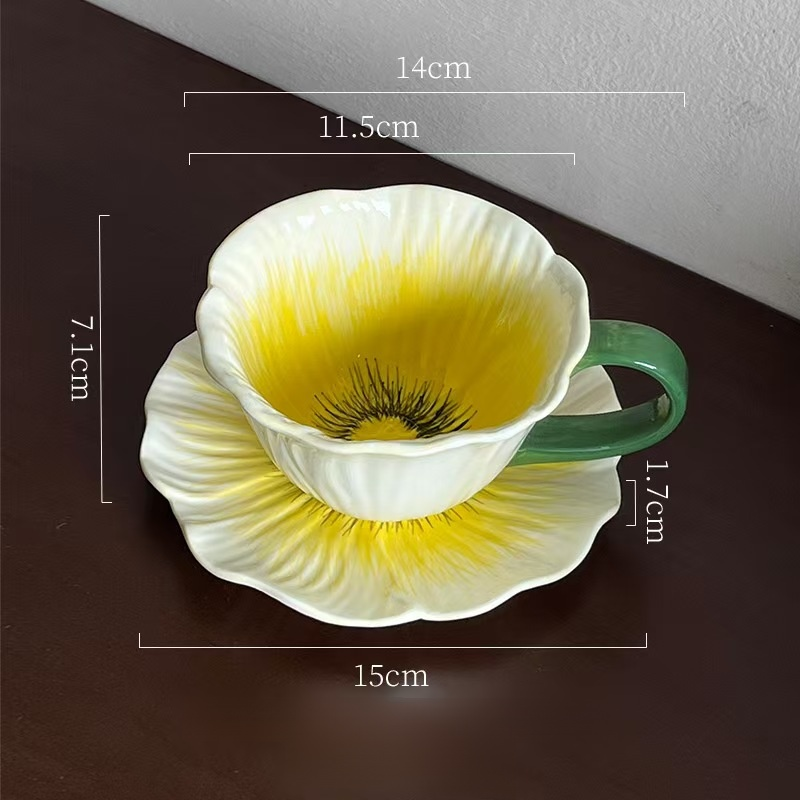 クリエイティブ美学陶器コーヒーカップ