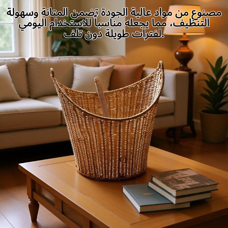 دلو تخزين مناديل ورقية على الطراز الاسكندنافي