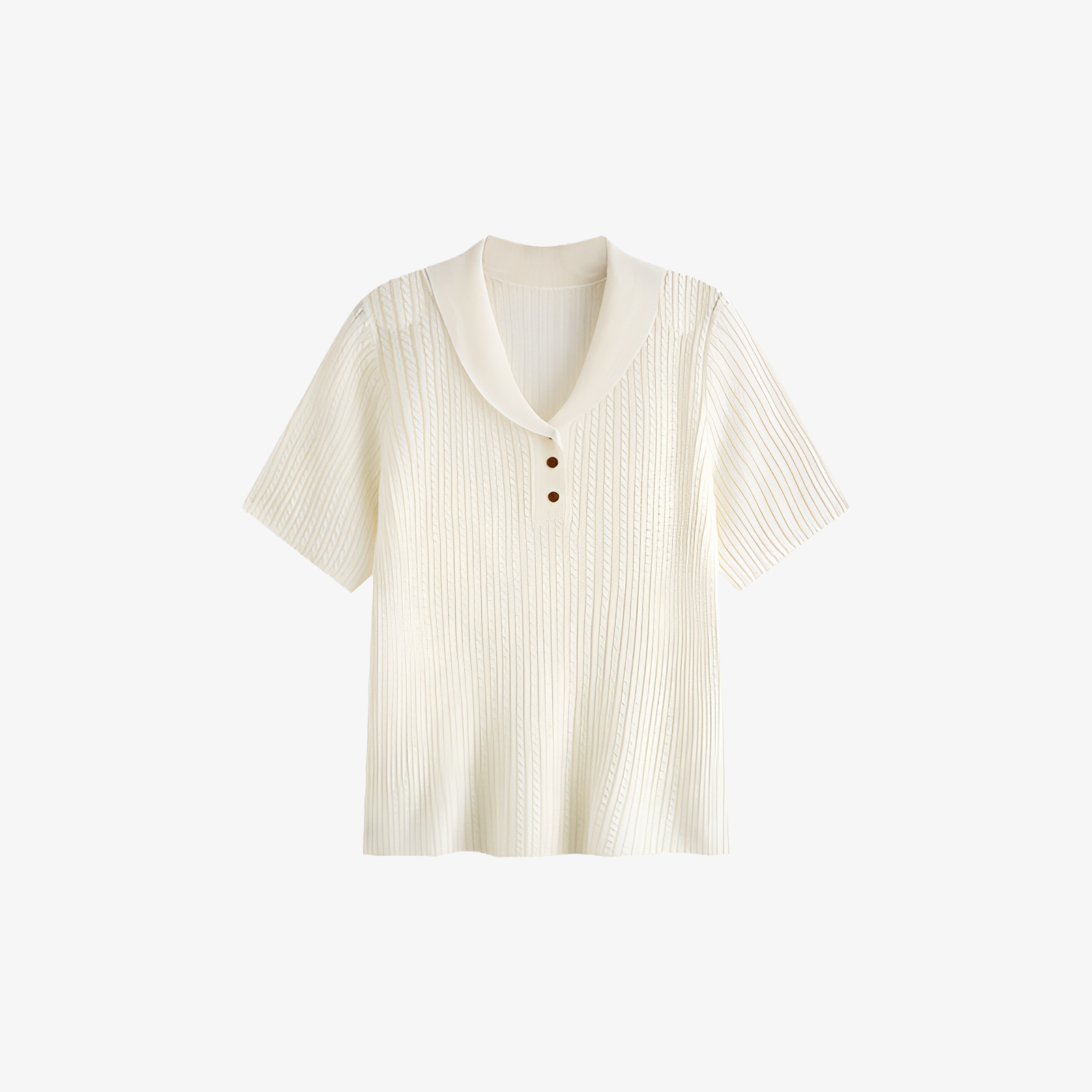 Modischer Halbarm Strickpullover