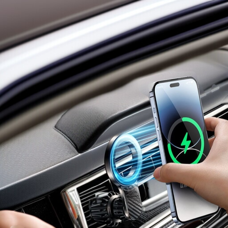 強力な磁気自動車電話ホルダー、車のエアアウトレットホルダー、ユニバーサルナビゲーション、安定した安定した