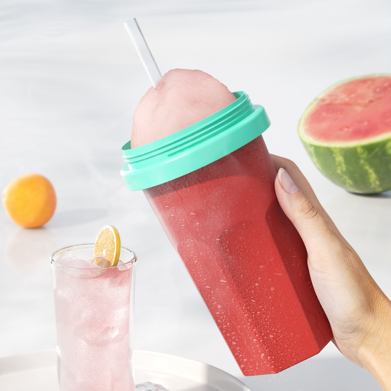 Tasse à presser alimentaire pour glace pilée facile