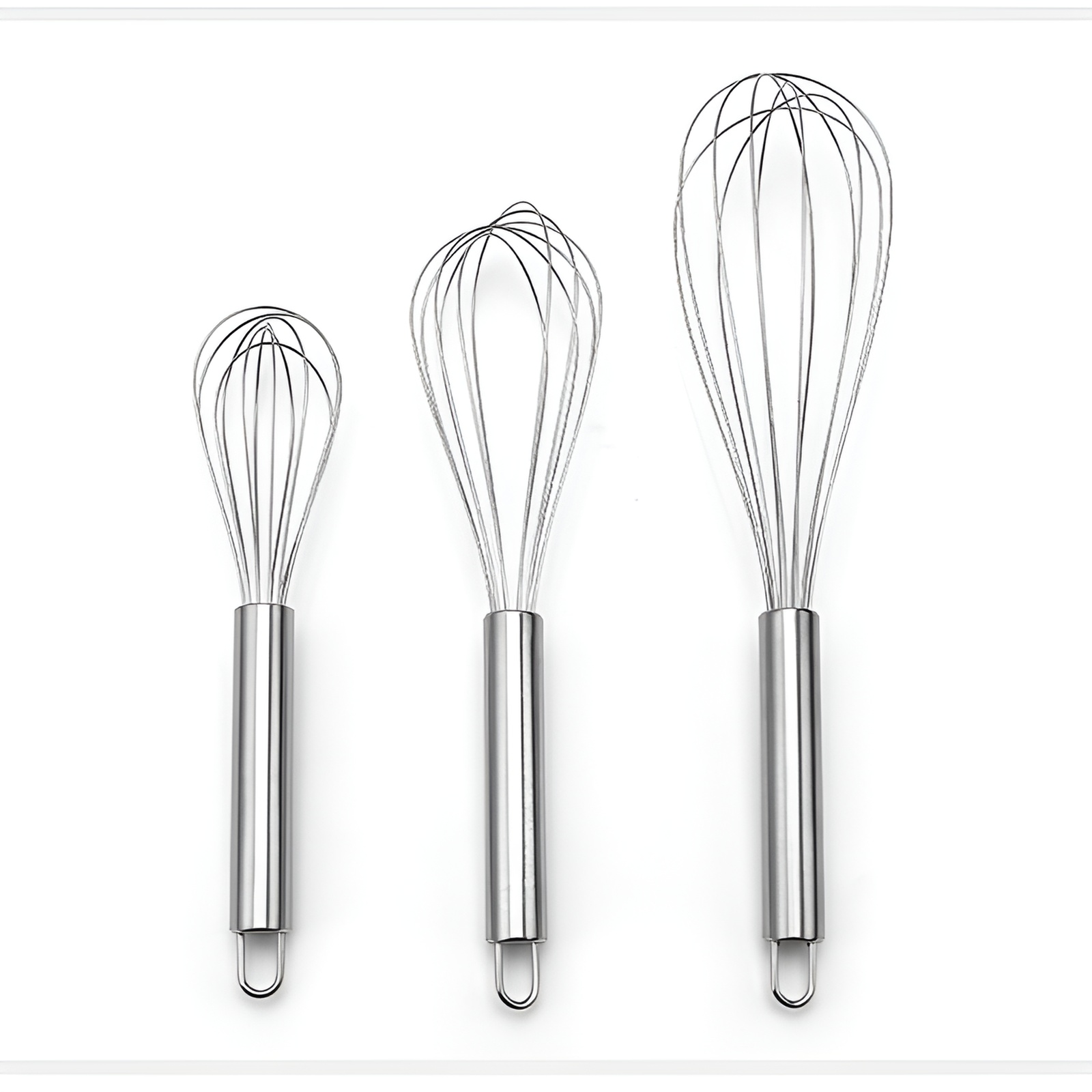 Stainless steel egg beater