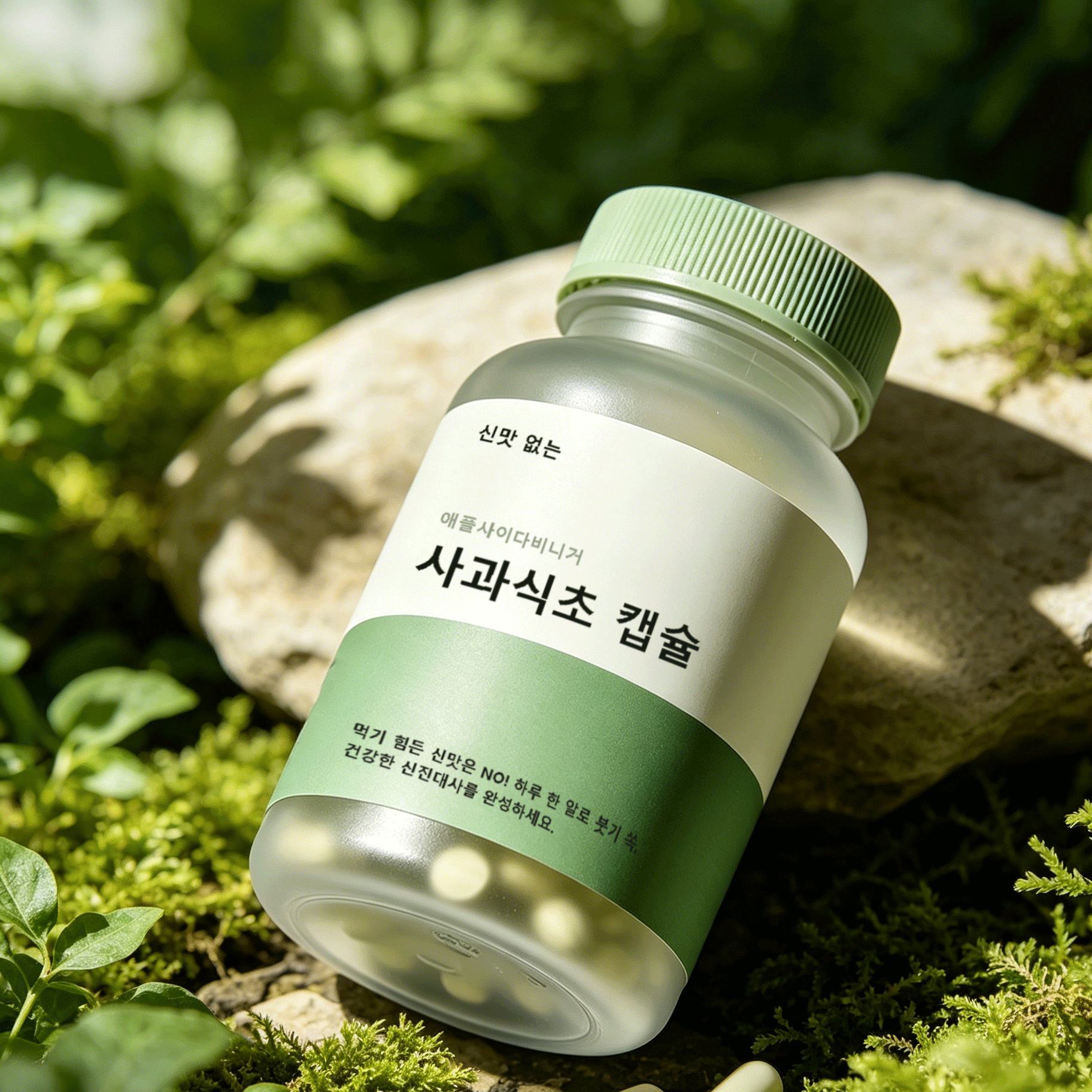 소화를 돕는 건강기능식품 사과식초 정제