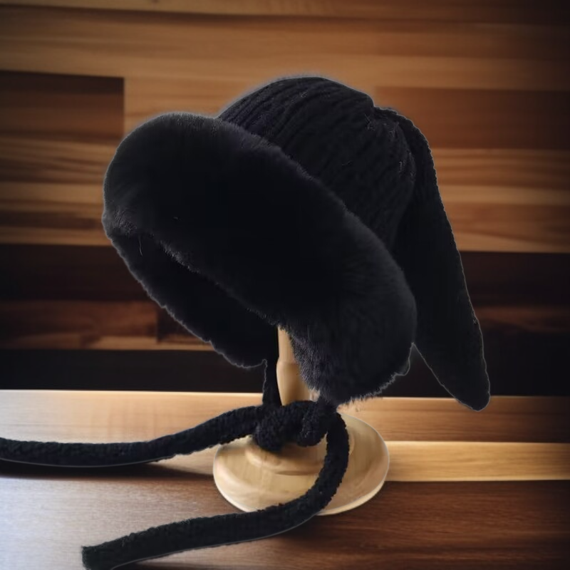  귀를 따뜻하게 감싸는 보온 모자