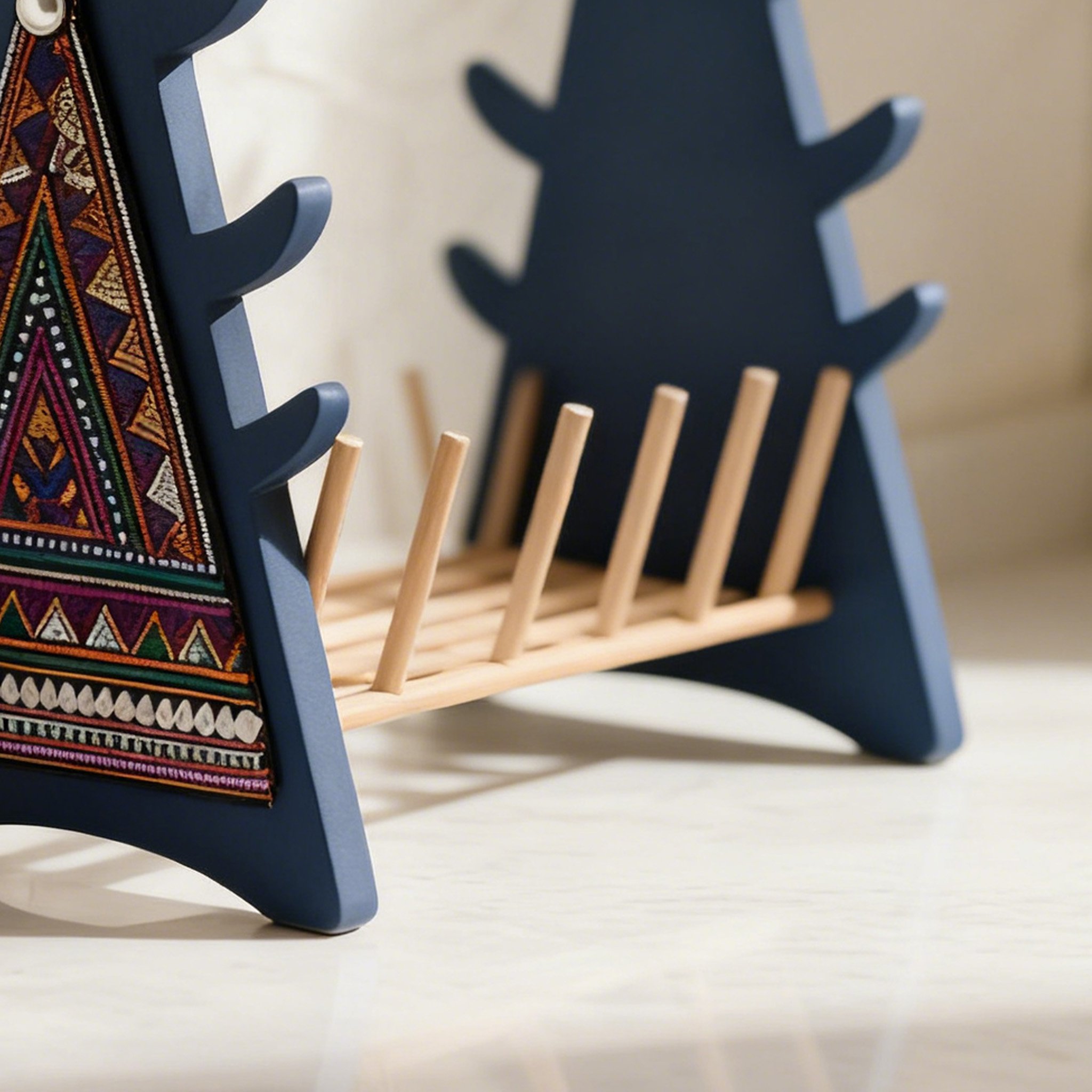 木製食器収納ラック（4個入り）