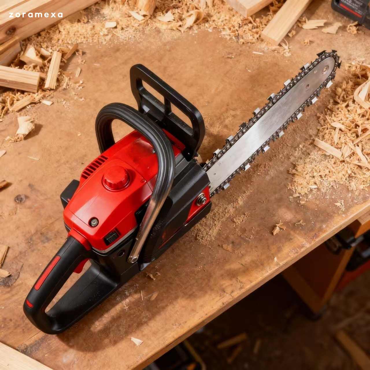 고출력 리튬 배터리와 대용량을 탑재한 가정용 소형 휴대용 전기톱