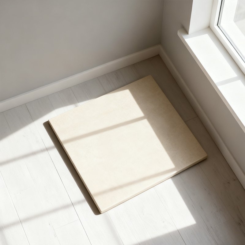 รายละเอียดพื้นผิวกระเบื้องสีขาวนวล