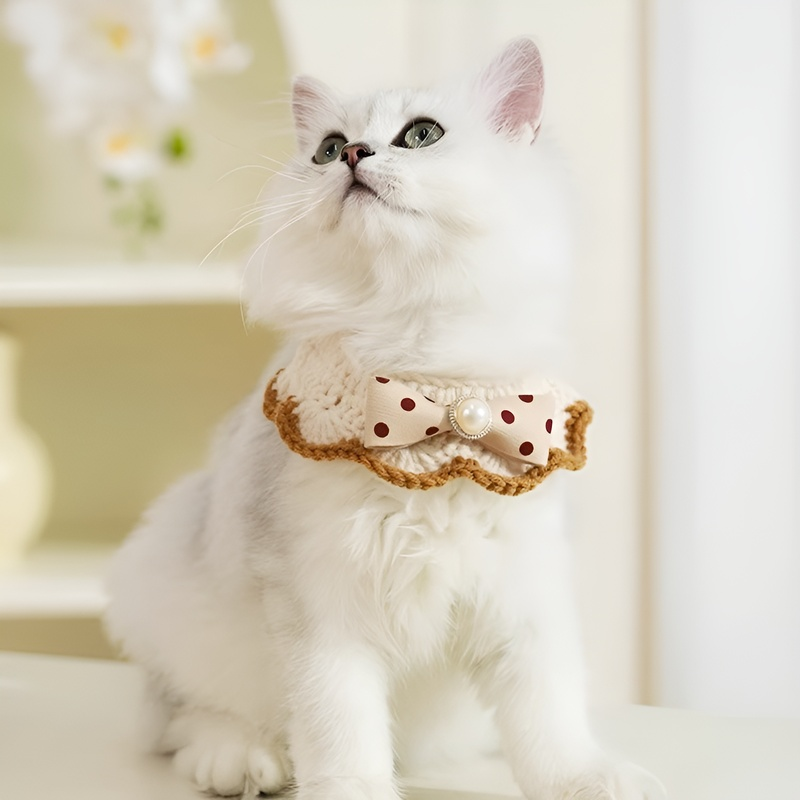 ペット猫ファッション首輪 アクセサリーネックレス