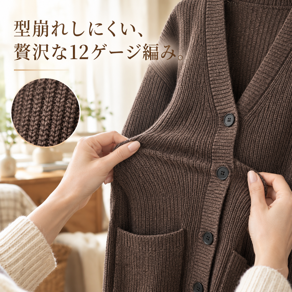 日系慵懒风长款针织开衫外套女装春秋冬季