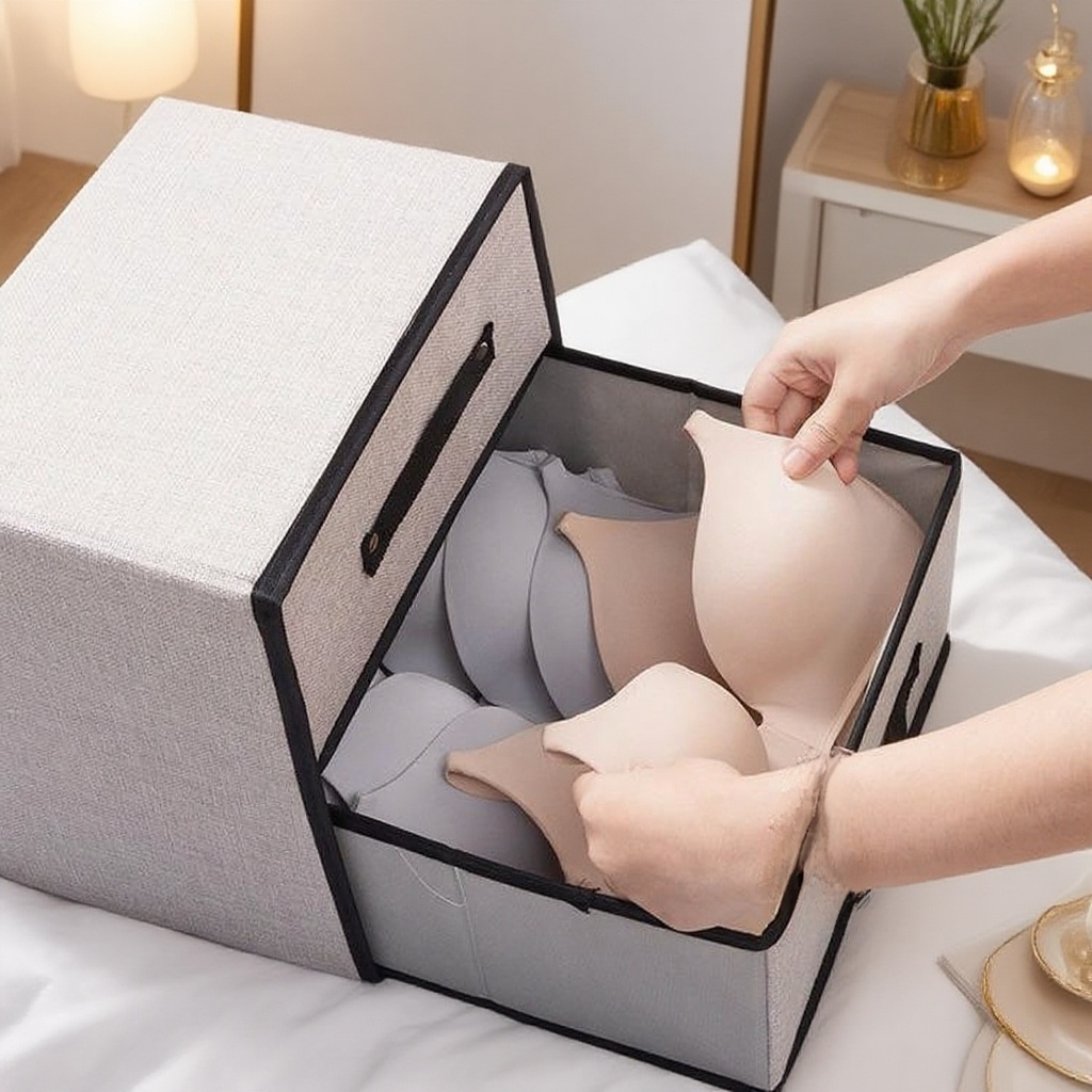 Wasserwaschbare Schublade Unterwäsche Aufnahmebox
