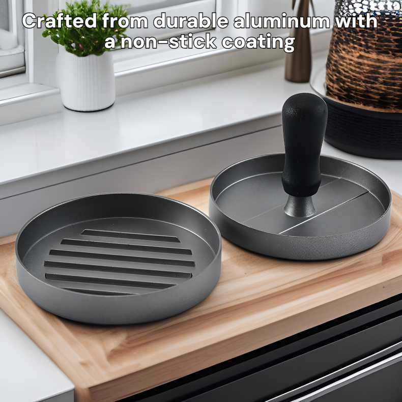 Burger Patty Maker Aluminum Non-stick Press Mold Essential Kitchen Tool