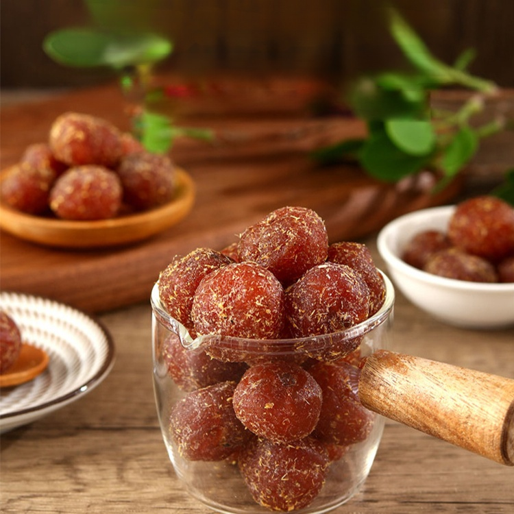 신선한 유감과 차오산 특산 과일 무설탕 감초 유감과 입에서 녹는 감귤과