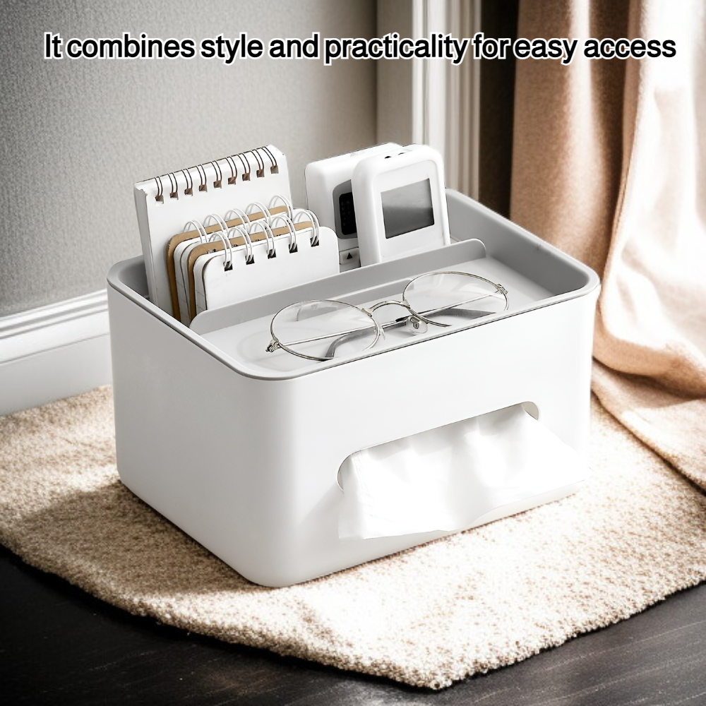 Multi-purpose tissue box