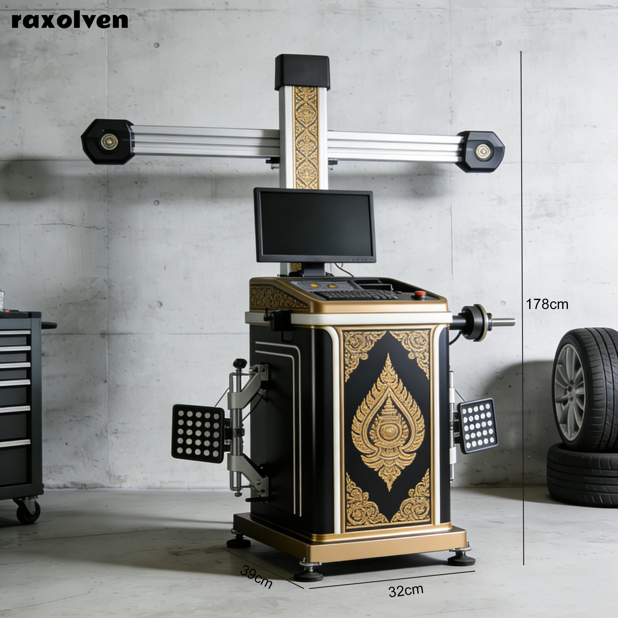 อุปกรณ์ตั้งศูนย์ล้อรถยนต์ทุกประเภท