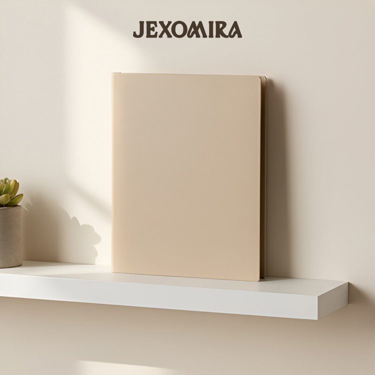 실용적인 카키색 서류 폴더 세트