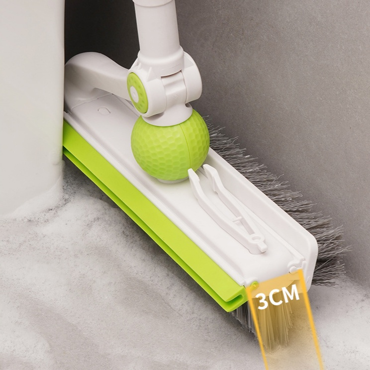 Silikon-Bodenbürste für Badezimmer, Fugen und Ecken