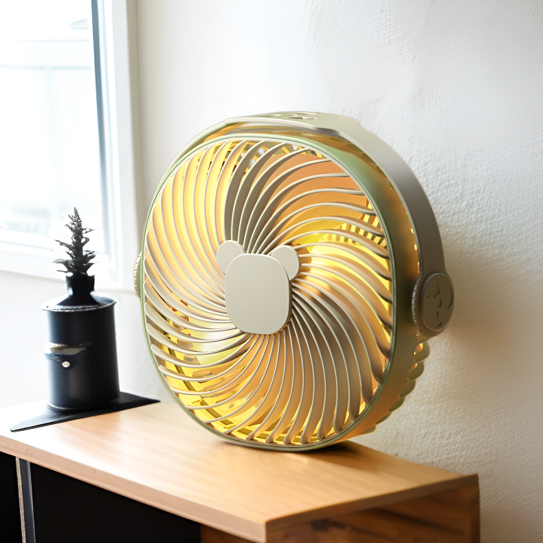 저소음 장시간 사용 데스크탑 벽걸이 겸용 선풍기