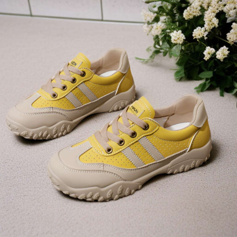 여학생 여름 메쉬 통풍 작은 흰색 신발 통굽 키높이 캐주얼화