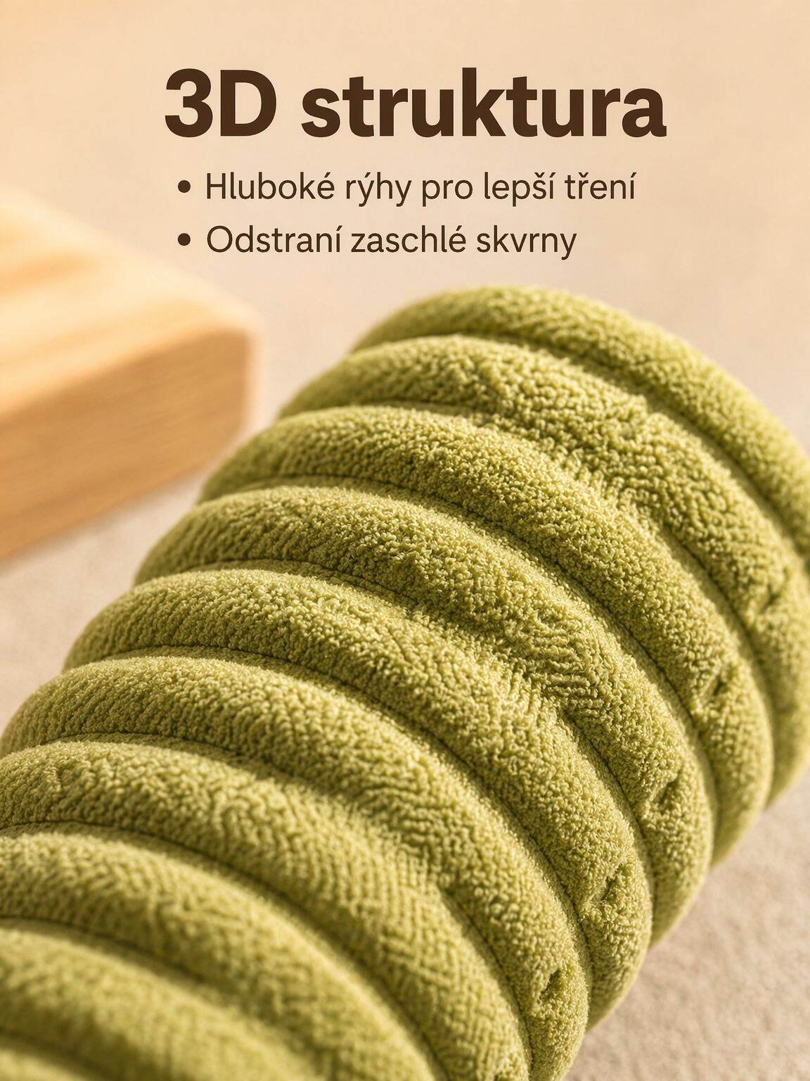 Jednorázová bambusová kuchyňská utěrka pro lenochy