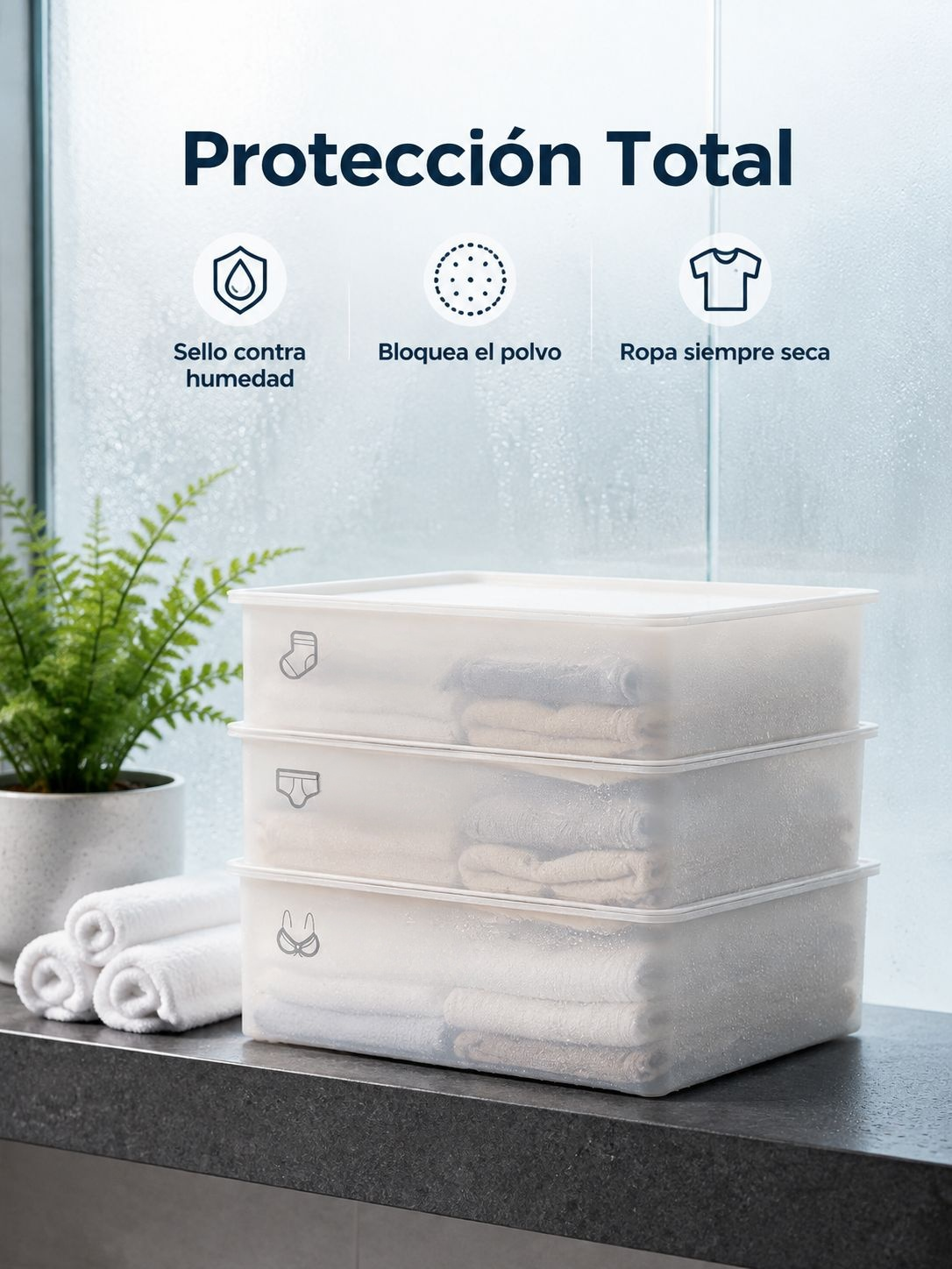 Caja de almacenamiento para brasieres, calcetines y más