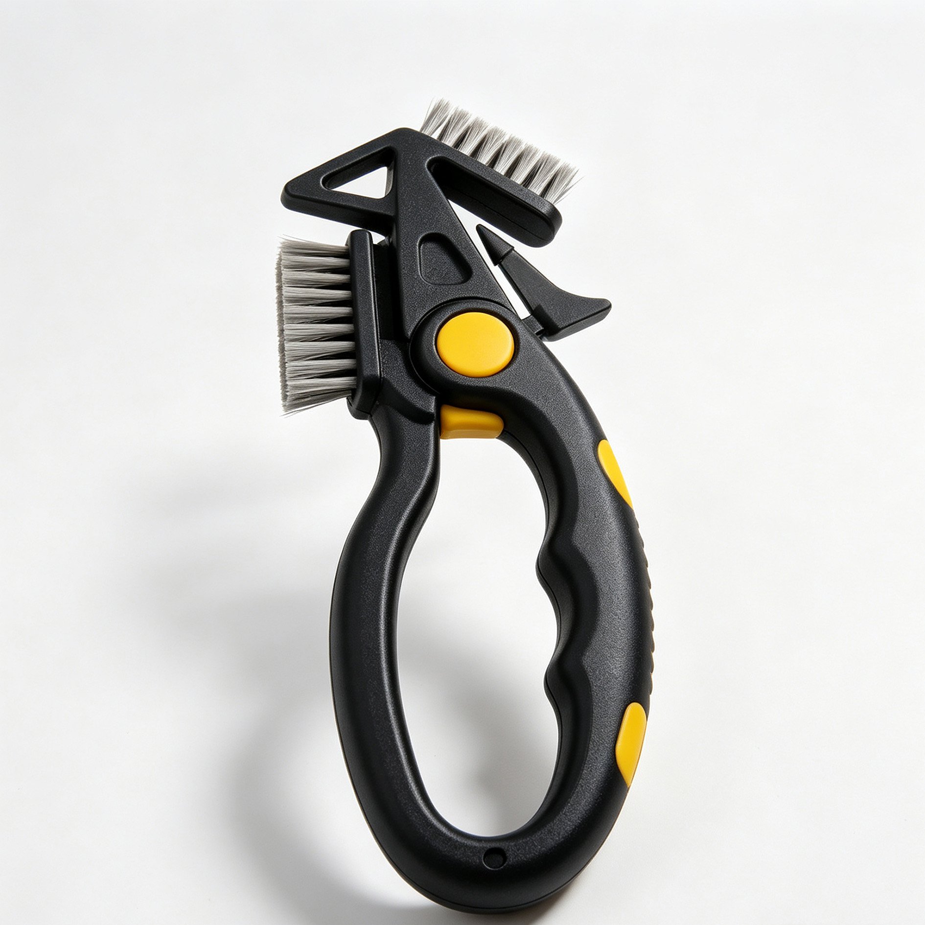 Sharp Gap Multi-functional Cleaning Pliers Brush close-up view