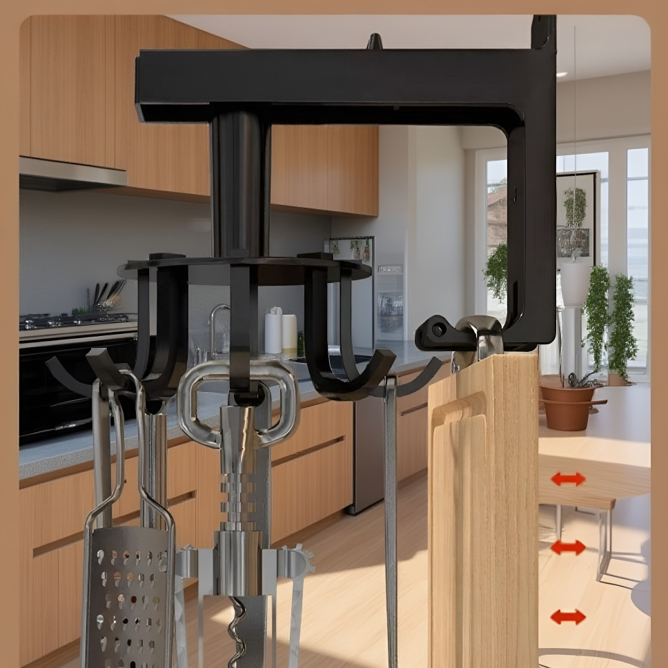 スパチュラとスプーン収納ラック