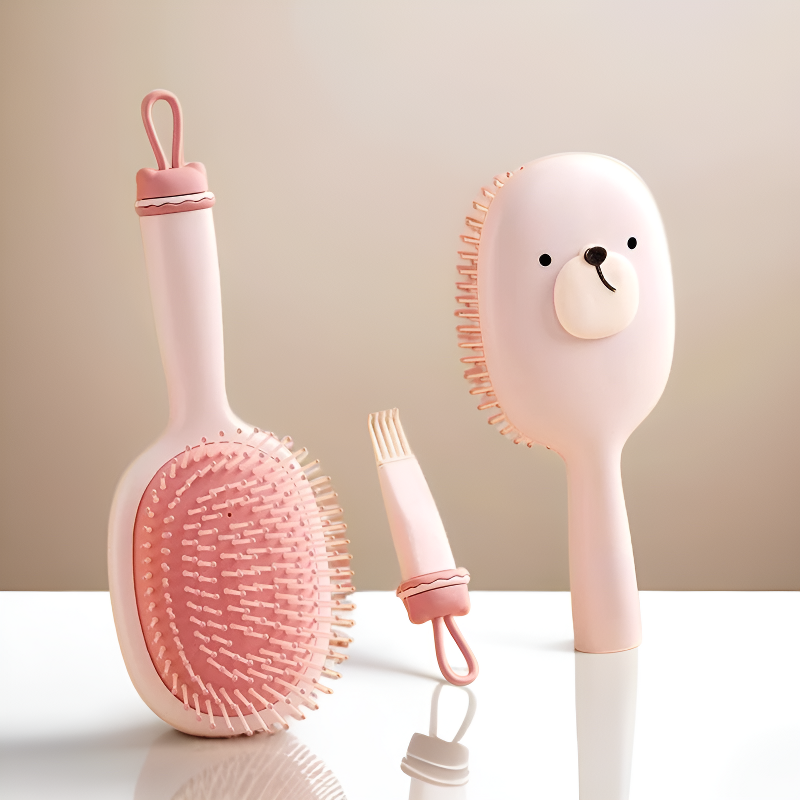 Home Use Massage Brush for Long and Curly Hair