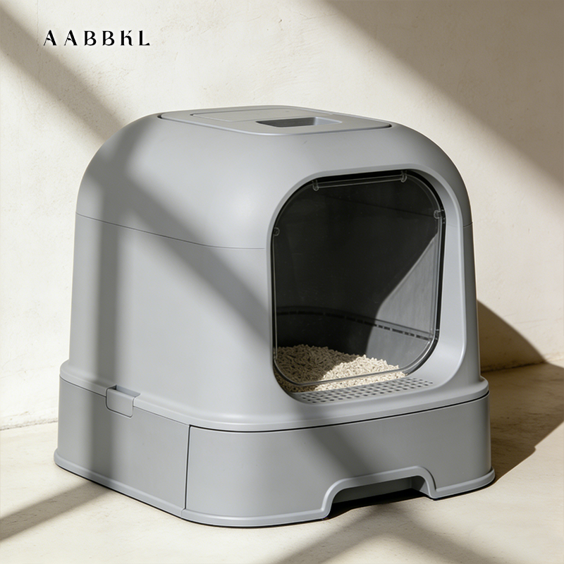 Bandeja higiénica para gatos fácil de limpiar