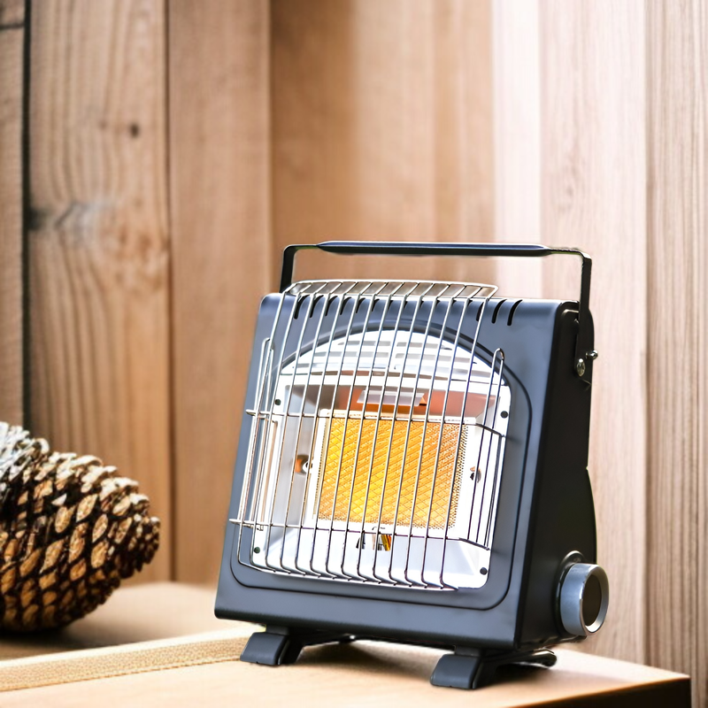 キャンプ・釣り用携帯型暖房器・丁烷ガスヒーター・囲炉裏調理器