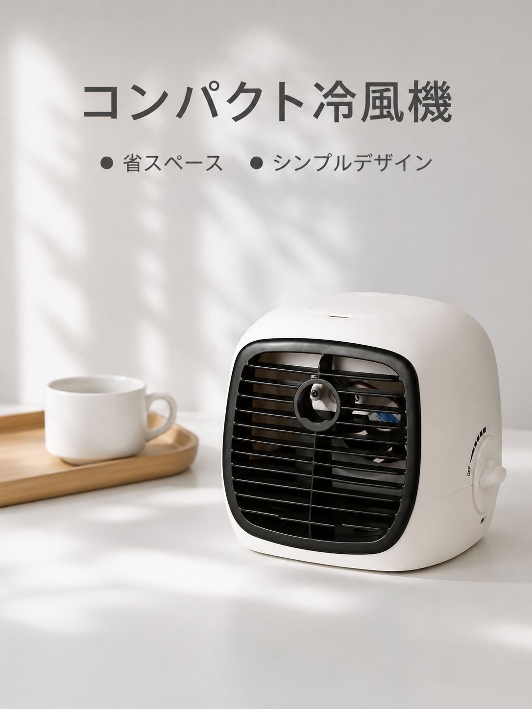 小型家庭用ポータブル冷風機