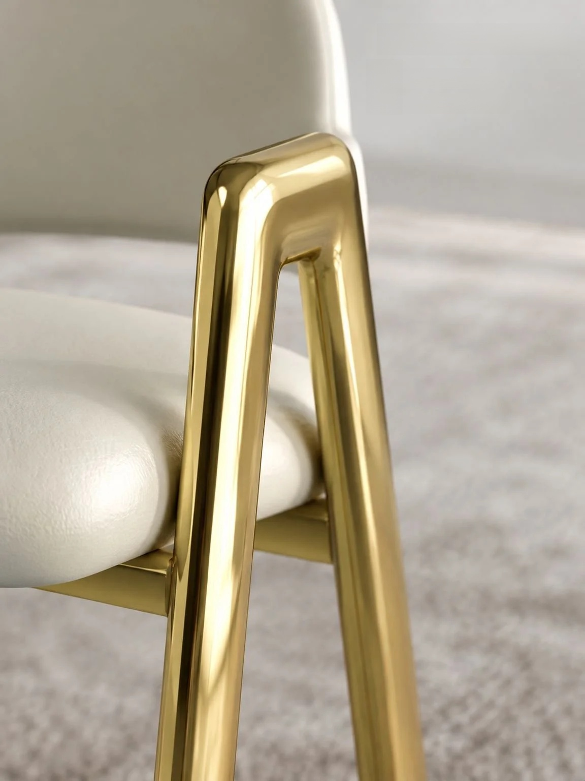 Dining chair with a balanced design for comfort and style