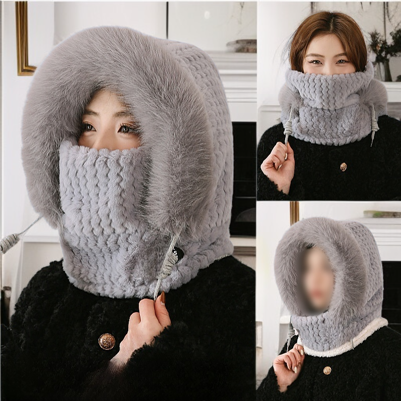 모자, 스카프, 마스크 3종 세트