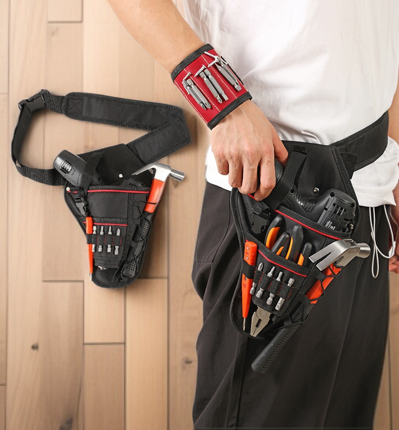 Geräumige Reparaturtasche mit mehreren Fächern