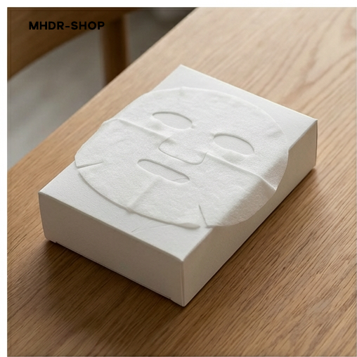 มาสก์หน้าเพื่อผิวขาวกระจ่างใสในบรรจุภัณฑ์