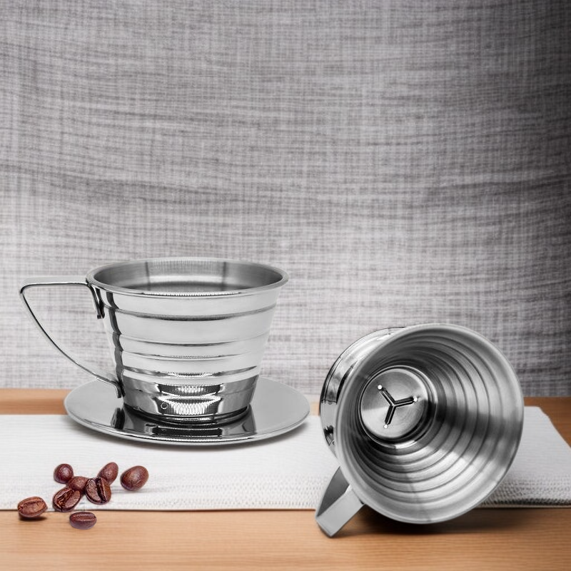 Edelstahl Kaffeefilter Tasse