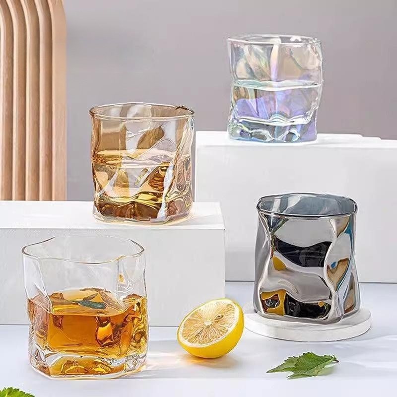 Creative Twisted Cold Water Glass Cup