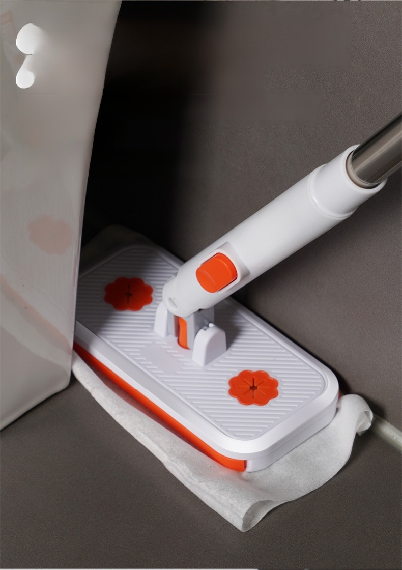 Lightweight Mop with Washable Cloth Pad
