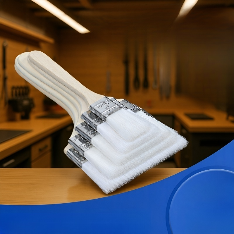 수성페인트 부티크 나무자루 페인트 브러쉬 물솔 브러쉬 털빠짐 없는 페인트 브러쉬 라텍스 페인트 브러쉬 나무자루 수성페인트 브러쉬