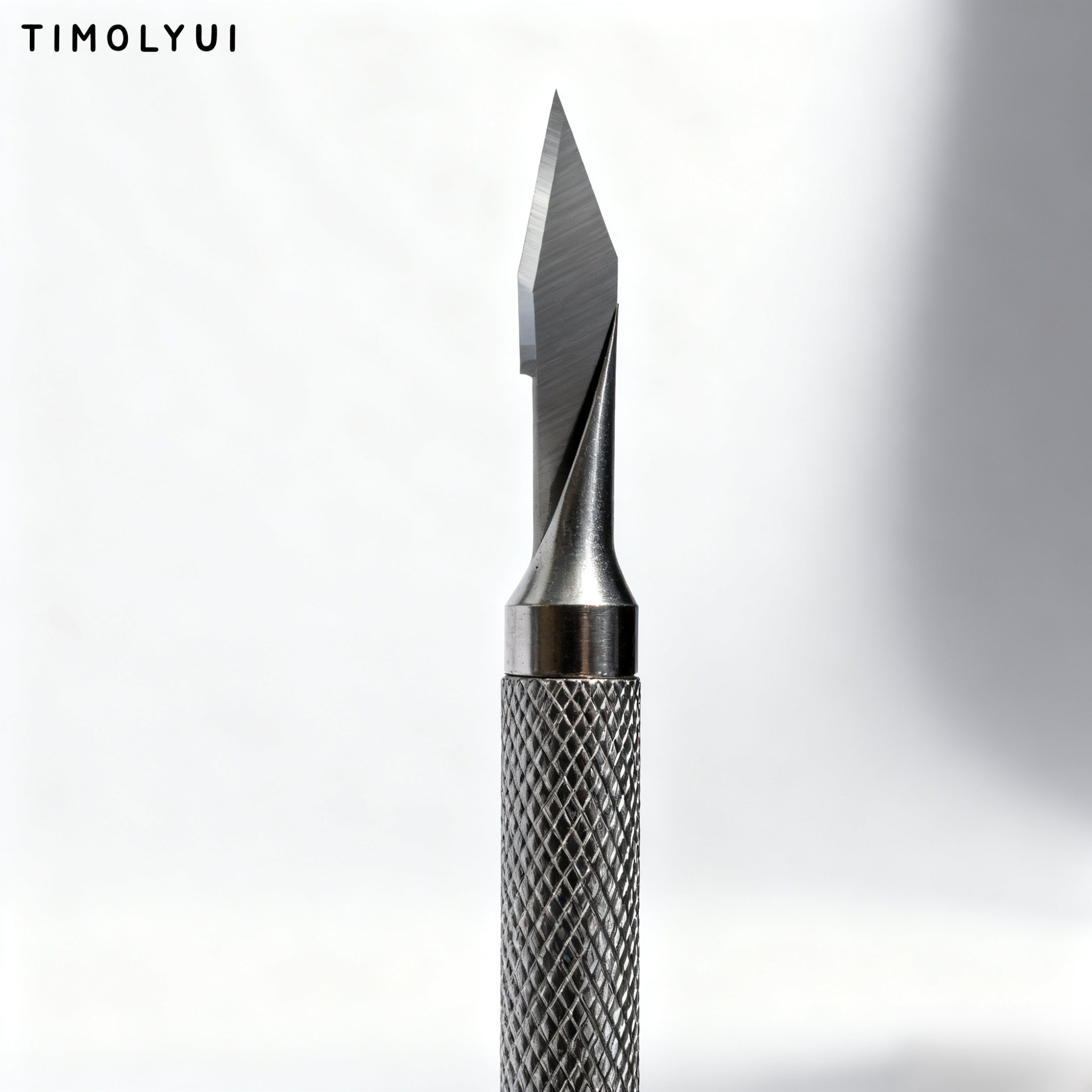 금속 손잡이 조각 칼 6개 세트 전체 이미지