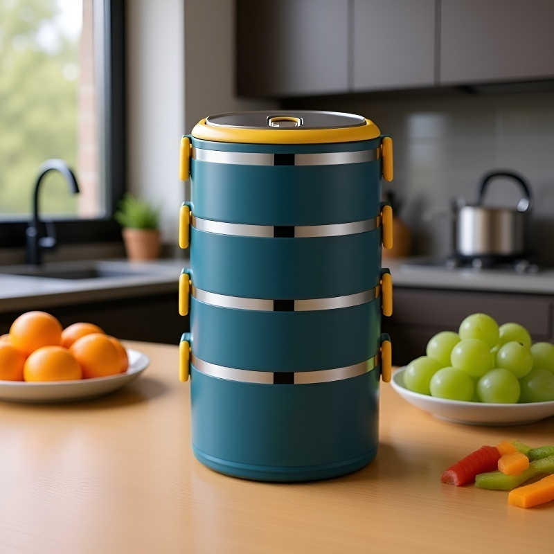 新しいステンレス密閉断熱弁当箱