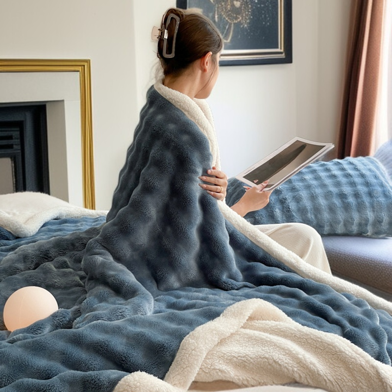 雙層加厚毛毯柔軟材質