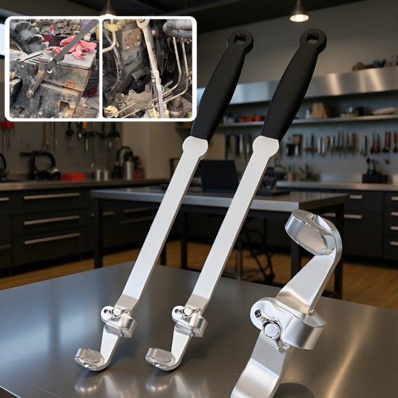 롱바 자동차 수리 공구 겸용 렌치 토크 파워 견고 내구 전용 공구