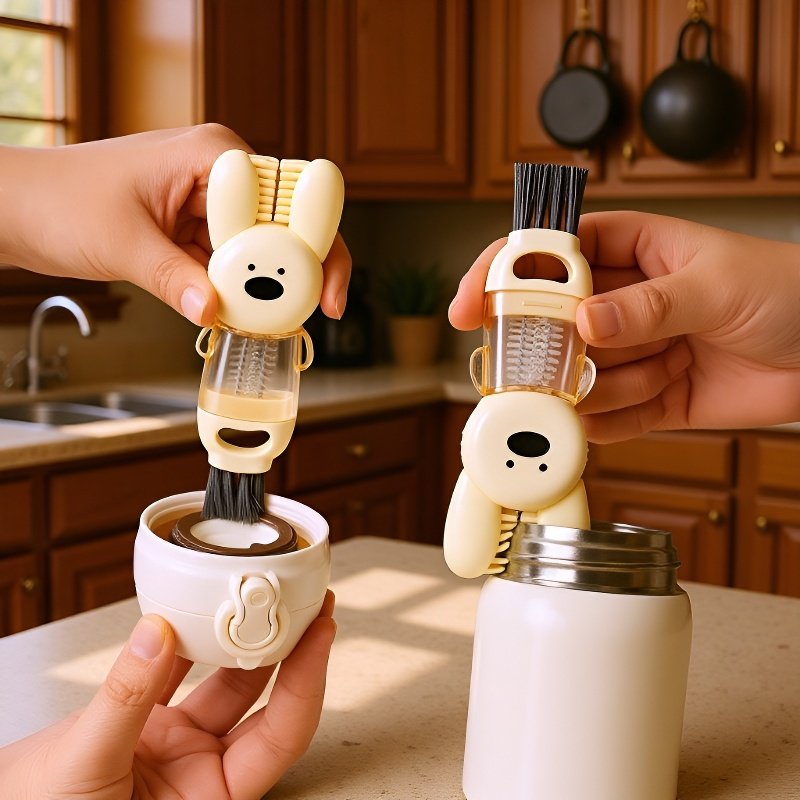 ステンレス保温ボトル専用クリーニングブラシ