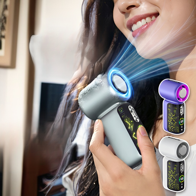 屋外用ポータブルハンドファン、冷却や氷詰めに最適