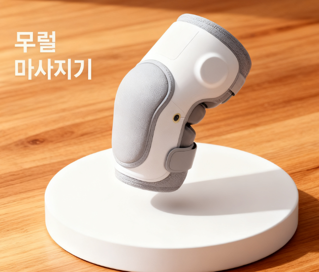 무선 적외선 온열 무릎 마사지기